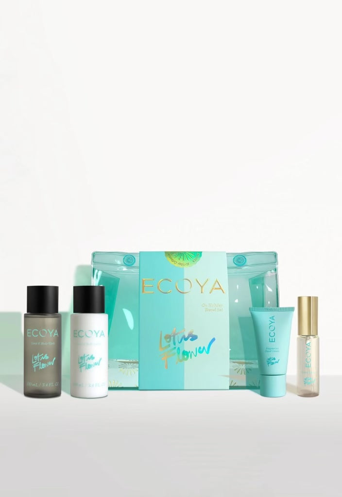 LOTUS FLOWER HOLIDAY TRAVEL GIFT SET