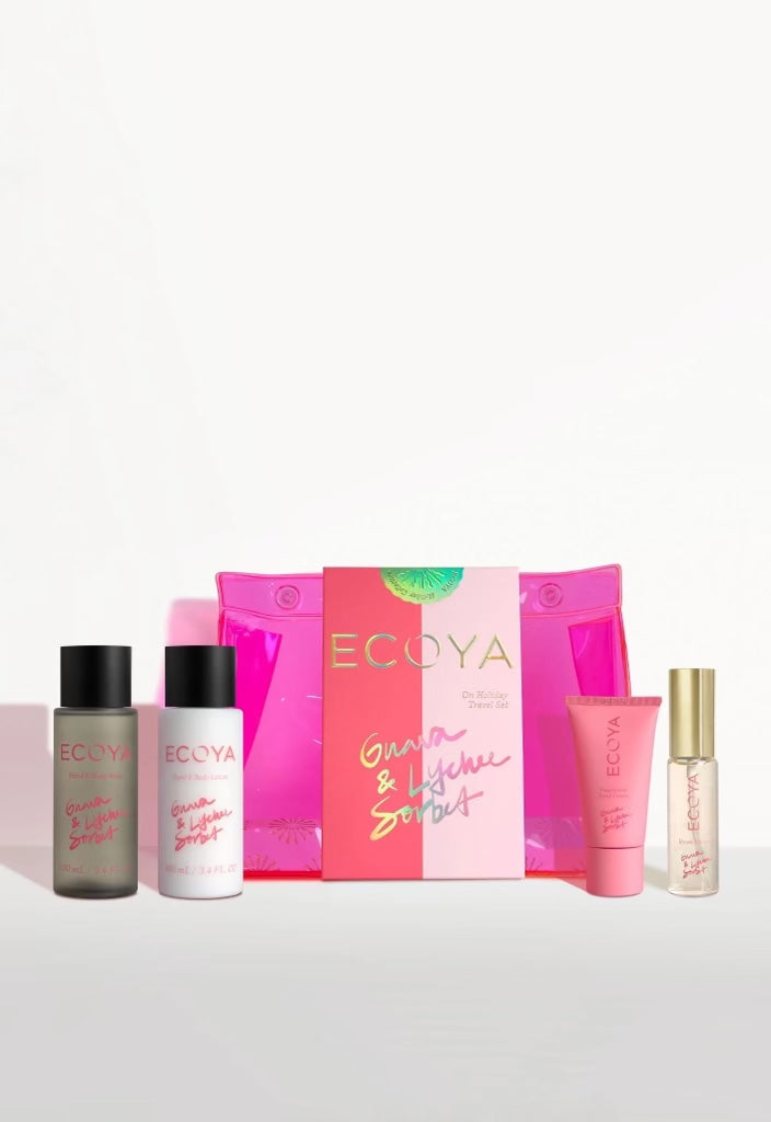 GUAVA & LYCHEE SORBET HOLIDAY TRAVEL GIFT SET