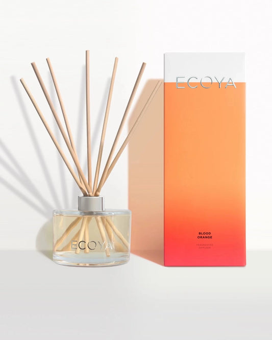 200ml modern glass diffuser with silver collar, elegantly packaged in a designer box, offering up to six months of long-lasting fragrance.