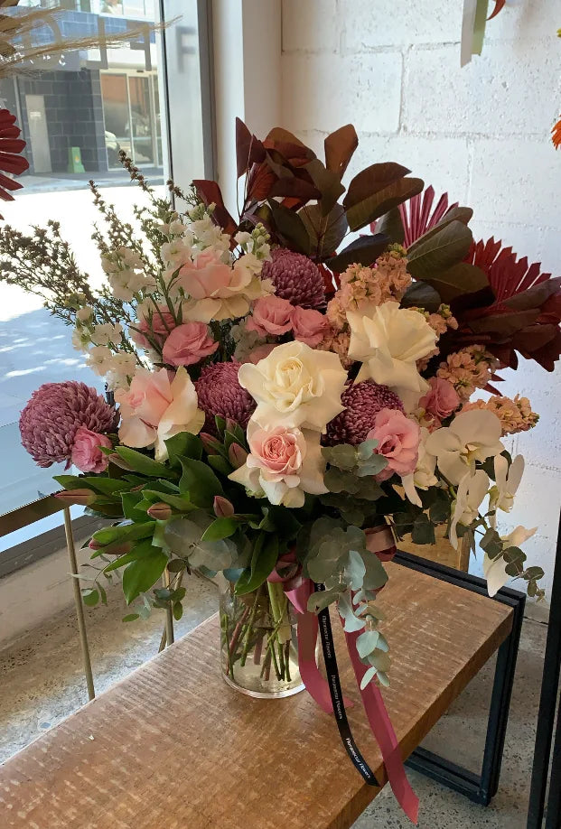 BLUSHING BEAUTY - Fresh Flower Bouquet