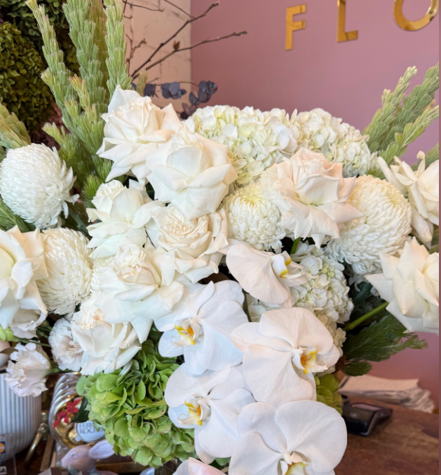 Elegant Whites & Greens