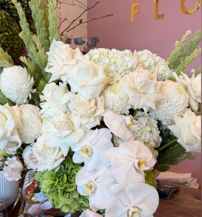 Elegant Whites & Greens